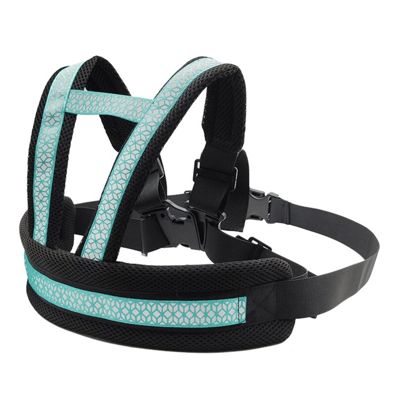 Child Motorcycle Safety Belt Harness Baby for Carrier for Seat Adjustable Breathable Safety Belt for Kids Attached to Ad