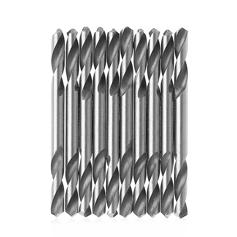 Набор спиральных скручивающихся Сверл из быстрорежущей стали с двойным концом, 10 шт., 3,5 мм