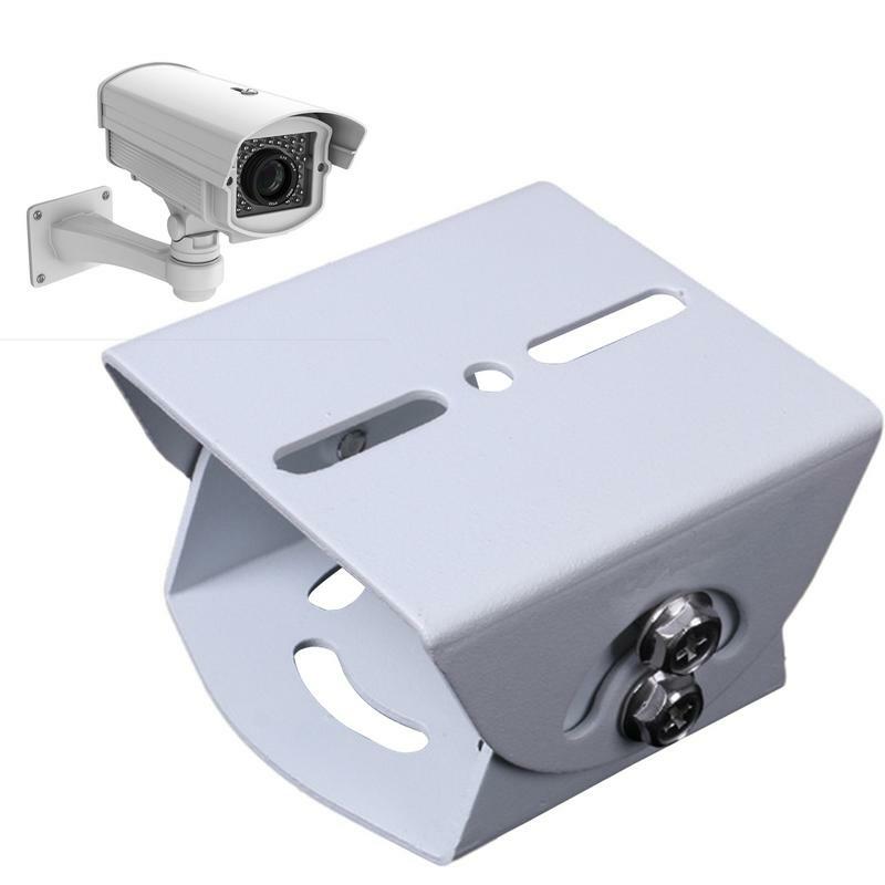Braket kamera keamanan dudukan kamera logam, braket kamera paruh bebek dapat disesuaikan tahan lama