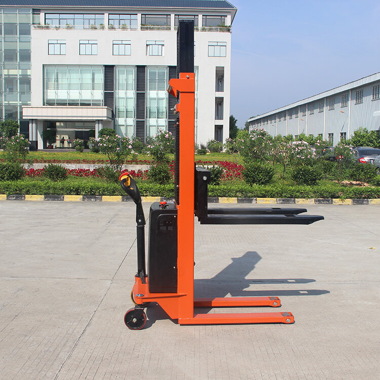 Niuli 1000kg Walkie Gabelstapler hydraulisch voll elektronisch erhöht Lifter wirtschaft lich Elektro stapler