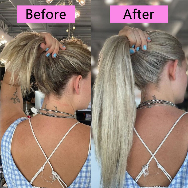 Rechte Clip In Human Hair Extensions Natuurlijk Zwart 100% Mensenhaar Set Met 18Clips Dubbele Inslag Haarverlenging Voor Vrouw