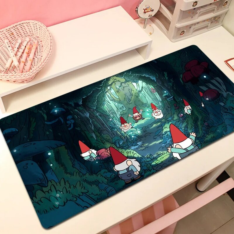 Disney Belle Prinzessin Mouse pad Animation Büro Student Gaming verdickt große Pad rutsch feste Kissen Mauspad für Teen Girls
