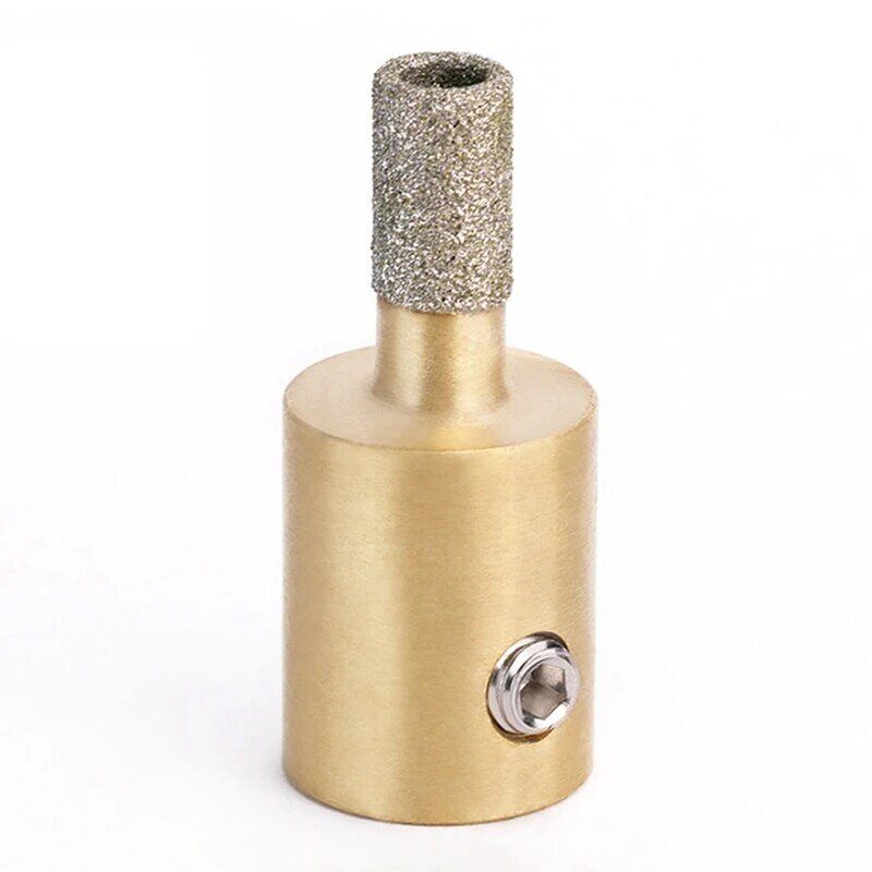 1/4 Inch Diamonds Grinding Bit Stained Ceramic Glass Abrasive Tool Brass Core Stained Glass Supplies