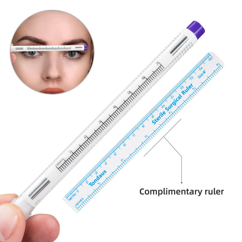 Корейская ручка для вышивки, хирургическая Ручка для бровей, водонепроницаемая белая плавающая ручка для губ, карандаш для позиционирования