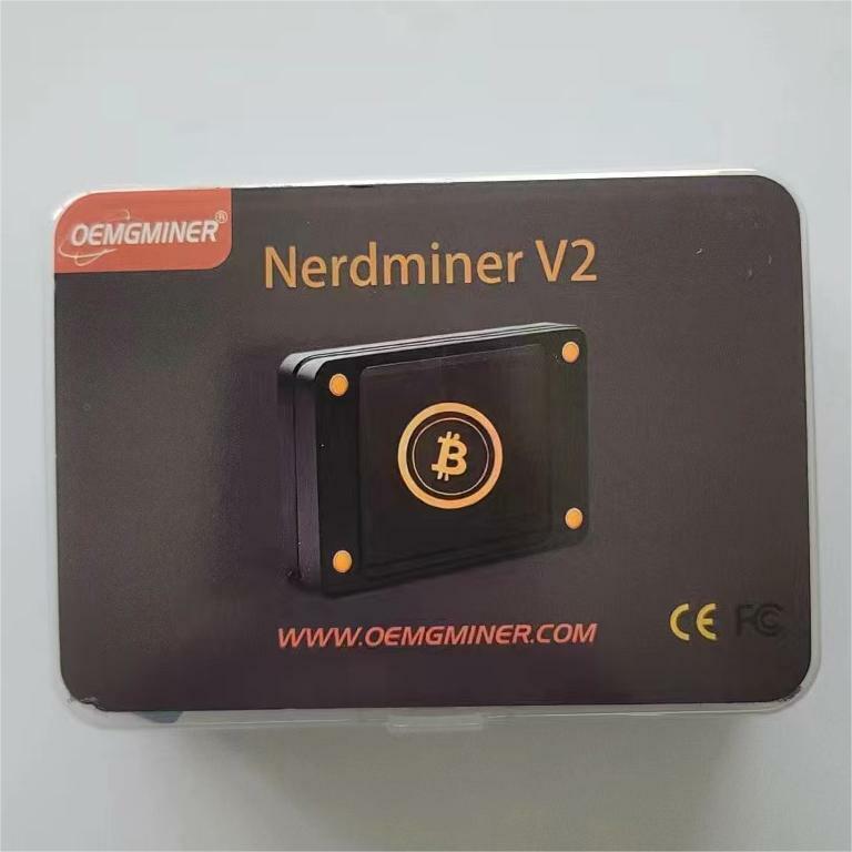Nerdminer V2 Pro Firmware 1.6.3 V2pro 2.8Inch Lcd 78 K/s Btc Loterij Solo Mijnwerker Nerd Mijnwerker