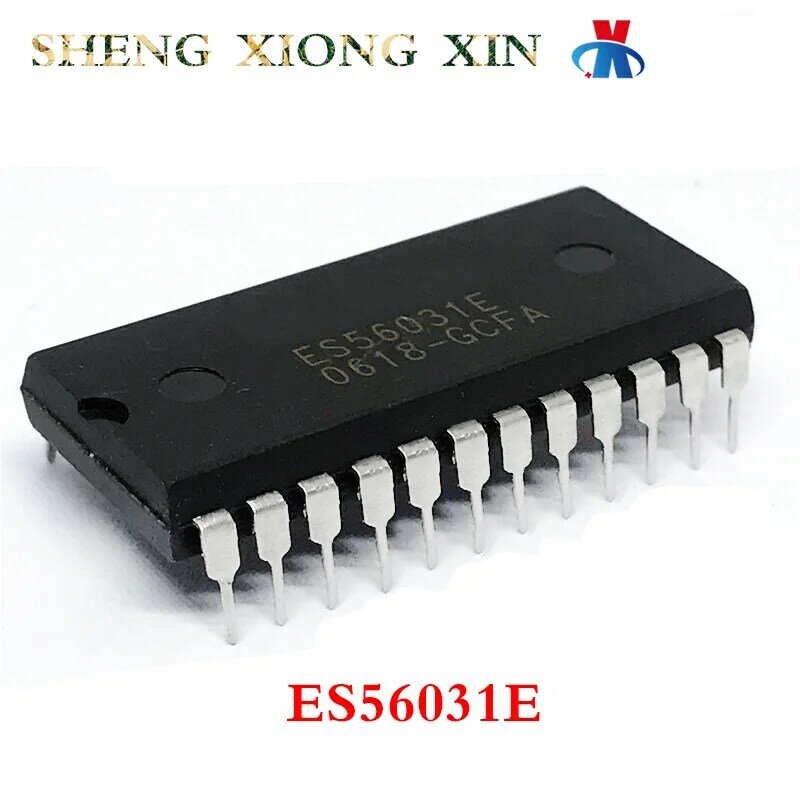 Chip de Audio ES56031E DIP-24, circuito integrado, ES56031, 100%, nuevo, 5 unidades/lote, 56031