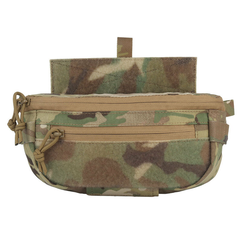 Compact Tactical Hanger Pouch, Abdominal Dangler Pack, Quick Release Shoulder Bag, Integra Transportadora Placa Colete Militar, Airsoft