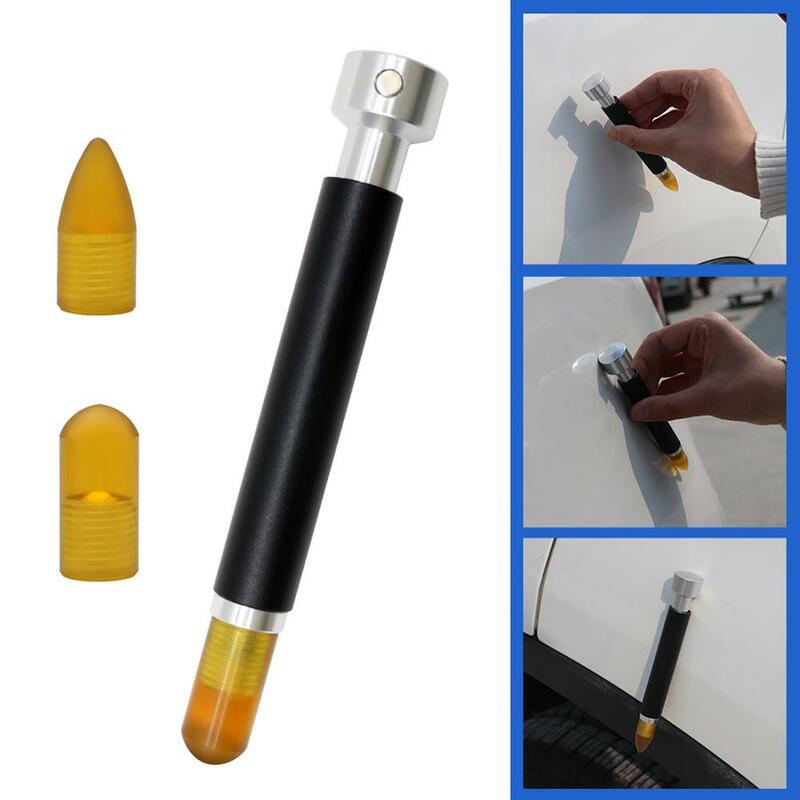 Ручка для ремонта вмятин автомобиля, нивелир с вогнутыми и выпуклыми губками, резиновый молоток со сменным инструментом для выравнивания