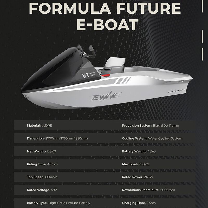 Mini yacht de sport fabriqué en Chine, bateau électrique, bateau de pêche à vendre, moteur électrique, jet ski, karting, catinches
