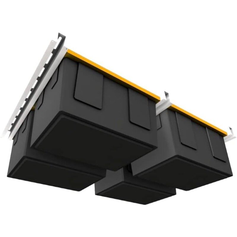 صندوق تخزين علوي للمرآب ، نظام تنظيم رف التخزين ، مناسب لأي حوض بحجم ، مصنوع في الولايات المتحدة الأمريكية