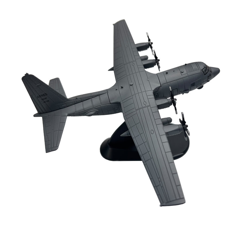 1/200 Scale AC130 Air Gunship Heavy Ground Attack Aircraft Diecast Metal Airplane Plane Model Child Collection Gift Toy