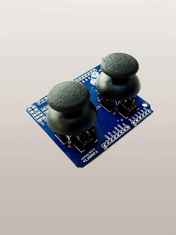 บล็อกตัวต่ออิเล็กทรอนิกส์เกม PS2คู่จอยสติ๊กโมดูลปุ่มจอยสติ๊กสำหรับ Arduino Uno แขนหุ่นยนต์เข้ากันได้กับมือจับ Ps2