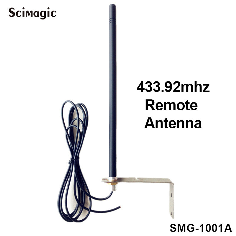 Universal Automatic remote control outdoor 433MHz Antenna For Gate Garage Radio Signal Booster Repeater Outdoor Waterproof