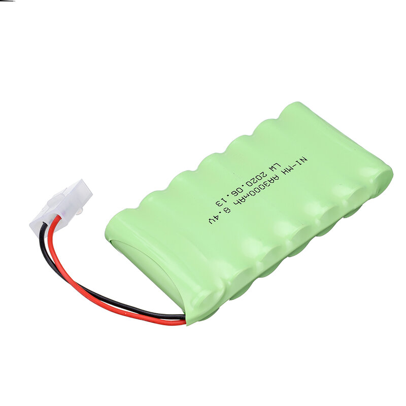 8.4v 3000mah NiMH Battery / Charger For Rc toy Car trucks Tanks Trains Robot Boat Gun nimh AA 8.4v Rechargeable Battery Pack