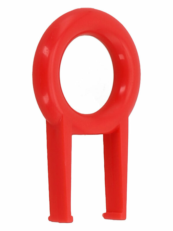 Ściągacz kluczyka przenośna klawiatura czerwony plastikowy ściągacz klawiszy do mechanicznego podnośnika klawiszy