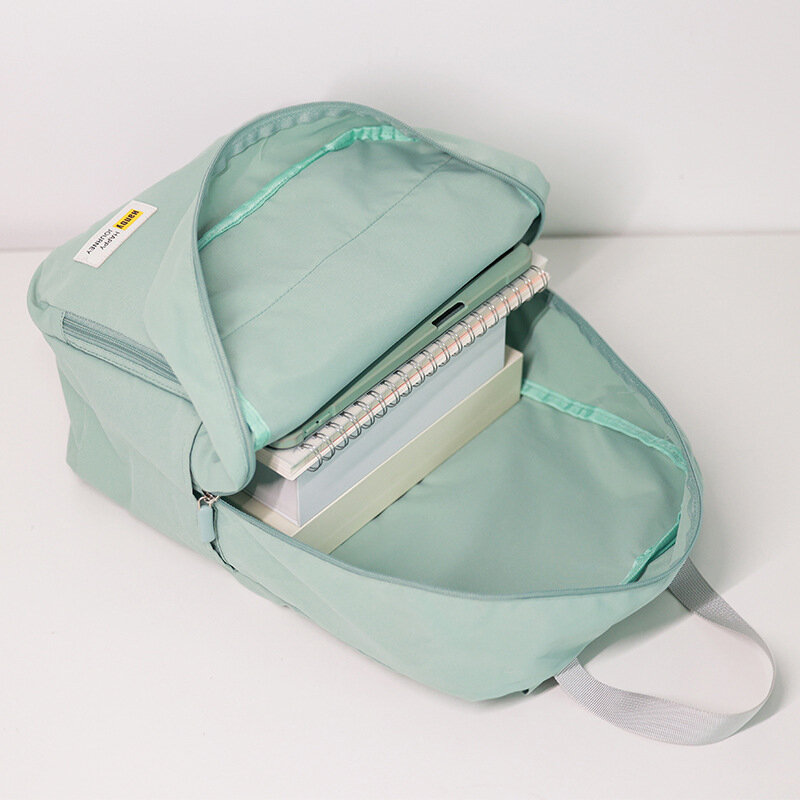 Foldable Aesthetic Backpack for Women Outdoor Sport Student Schoolbag Travel Lightweight Laptop Bag Large Capacity Teen Rucksack