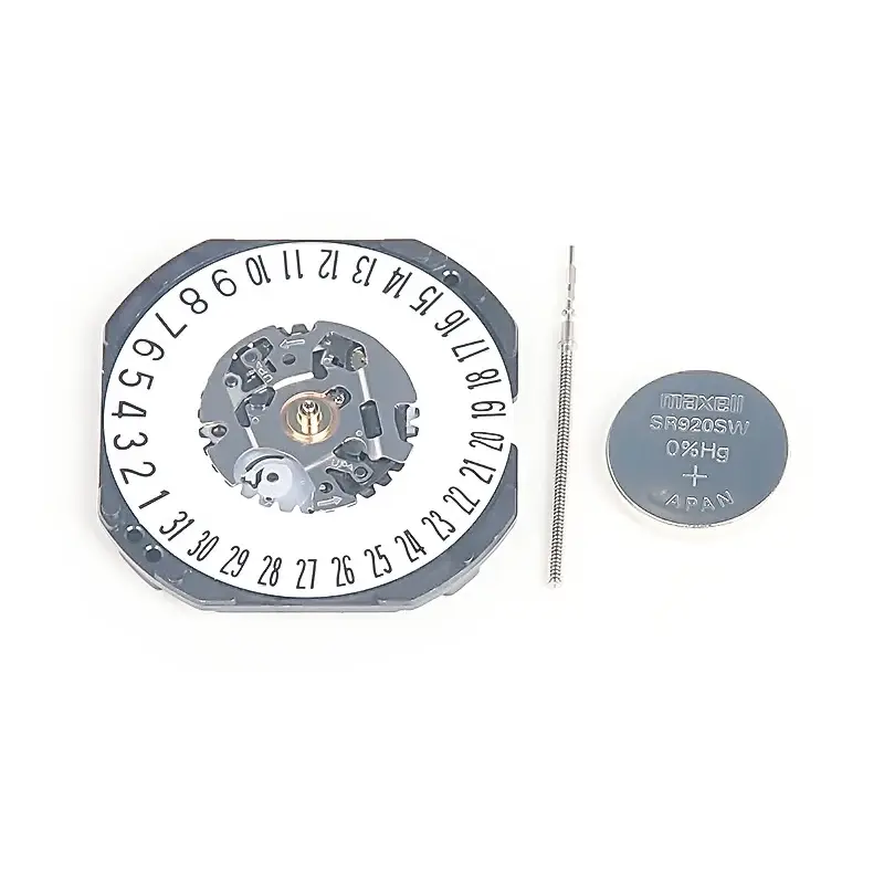 Nowy japoński mechanizm VX32 VX32e Mechanizm kwarcowy z trzema pinami Akcesoria do zegarków