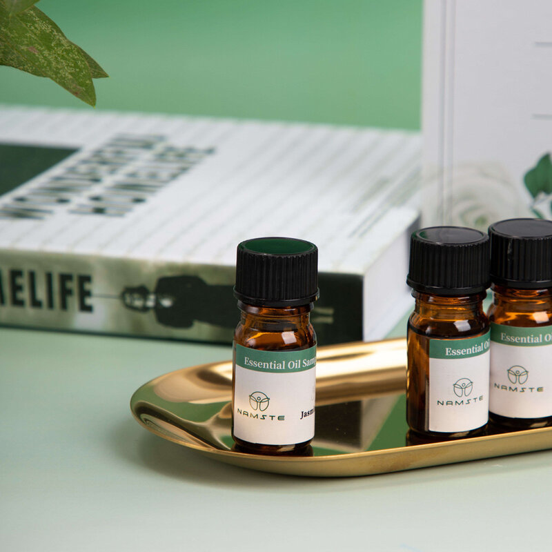 Namste sampel minyak esensial tanaman alami 5ML penyegar udara rumah bumbu Hotel untuk pelembap penyebar Aroma minyak parfum rumah