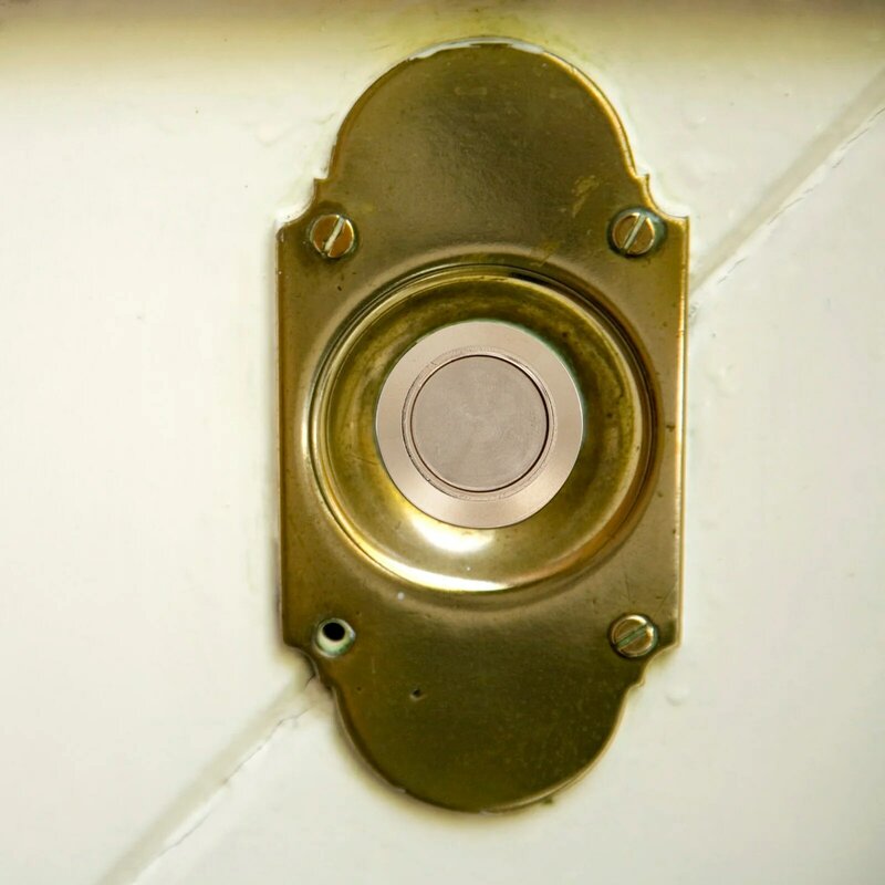 Practical Doorbell Replacement Button Door Bell Ringer Button Door Bell Ringer Kit Door Bell Button Wired Doorbell Button