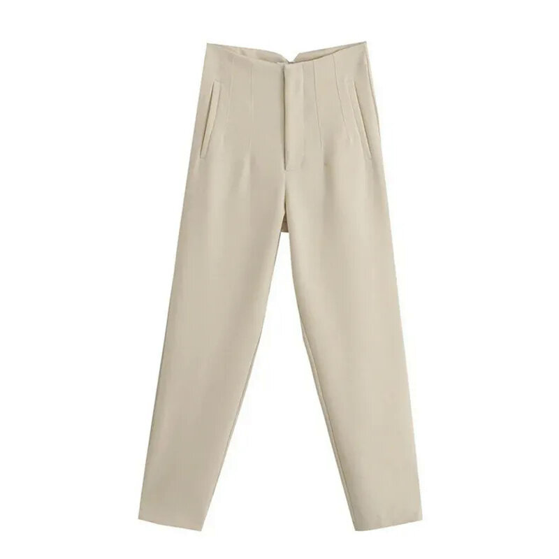 ASDS กางเกง2024ทรงดินสอสำหรับผู้หญิง, กางเกงเอวสูง28สีขาวสีดำกางเกงผู้หญิงกางเกงใส่ทำงานฤดูร้อน