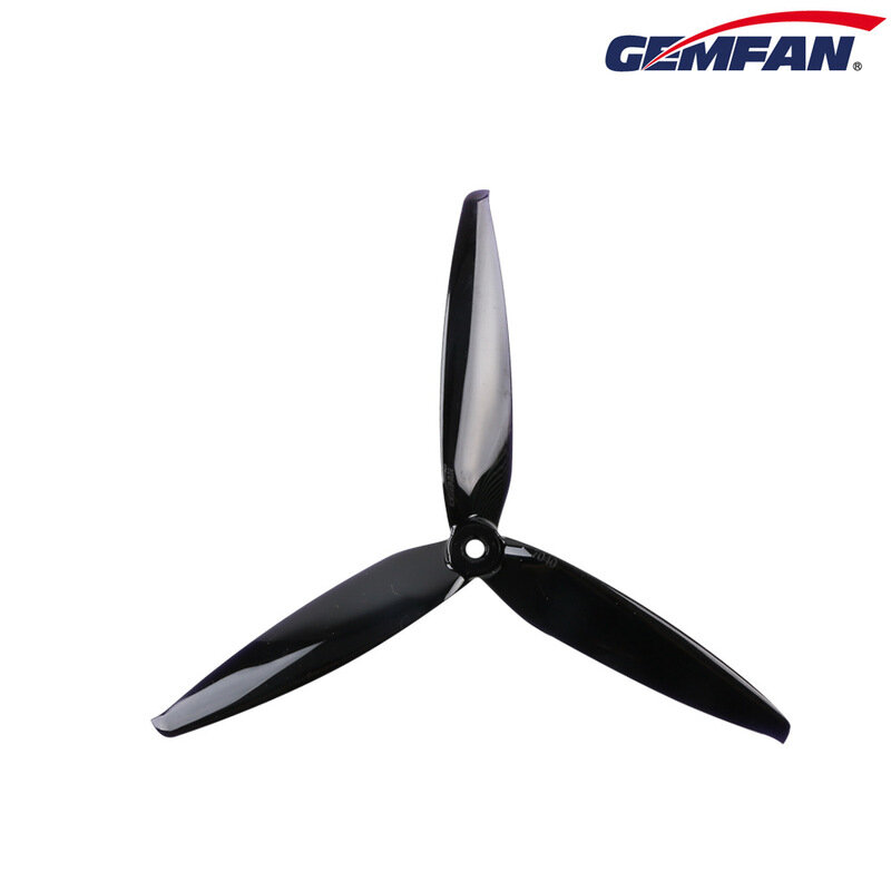 Gemfan Flash Hélice para RC FPV Freestyle Drones, DIY Peças, 7 "Long Range, 3-Blade PC, 7x4x3, 7040, 10 Pares, 10cw, 10cw