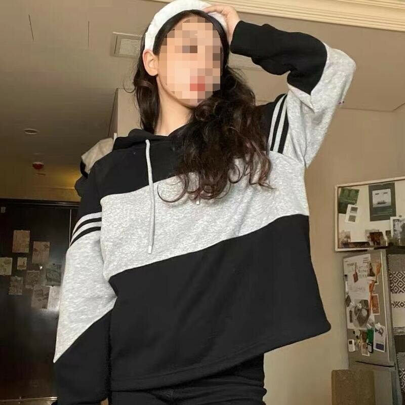 2024 golf wear women's spring and autumn new hooded golf T-shirt Comfortable casual golf shirt striped high quality hoodie M-3XL