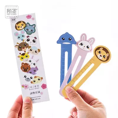 30pcs/lot Cute Animal Bookmark for Book Holder Multifunction   Friends Family Kids Children Girls Book Page Marker