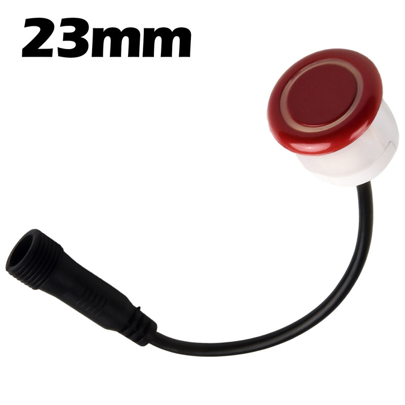 1x DC5.2 Interface 23mm Car Parking Front And Rear Reversing-Radar Sensor Fits For Most Cars Universal 12V 20-200mA Accessories
