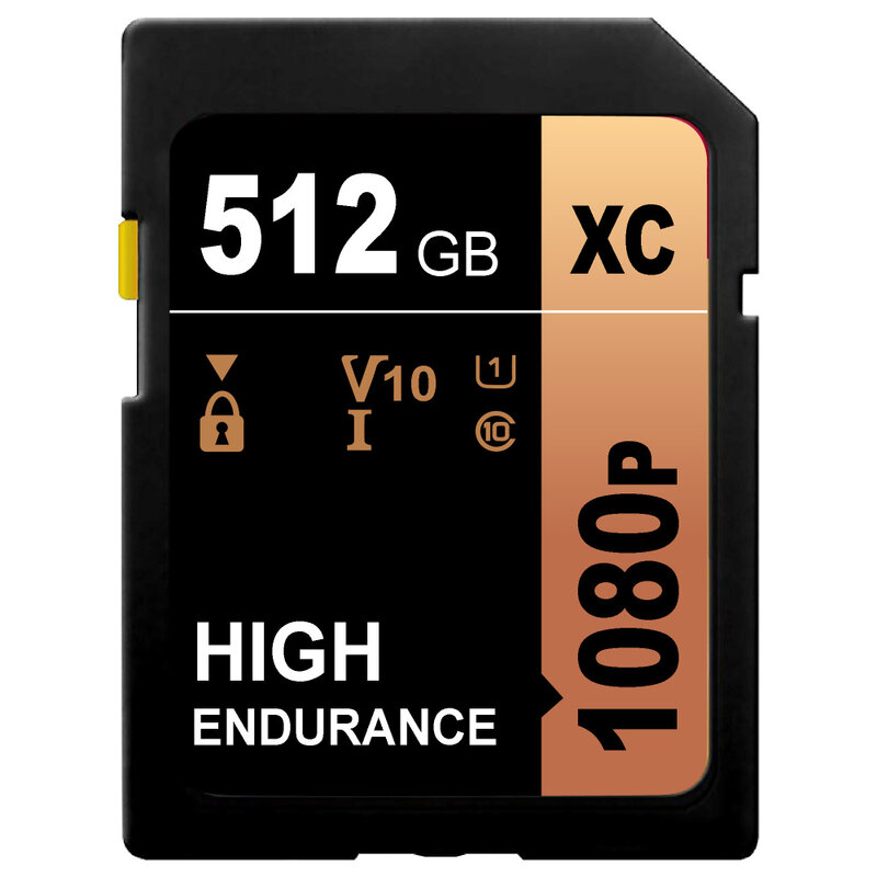 Tarjetas SD para cámara, tarjeta de memoria de 512GB, 256GB, 128GB, clase Flash 10, 64GB, 32GB, 16GB, 8GB, 256GB