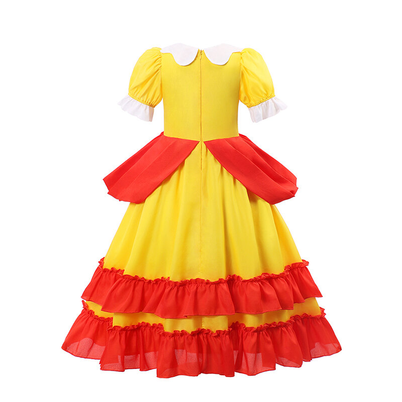 小さな女の子のためのプリンセスドレス,映画のコスプレコスチューム,2〜10歳の子供のためのサマースタイル,豪華な服,新しいコレクション2021