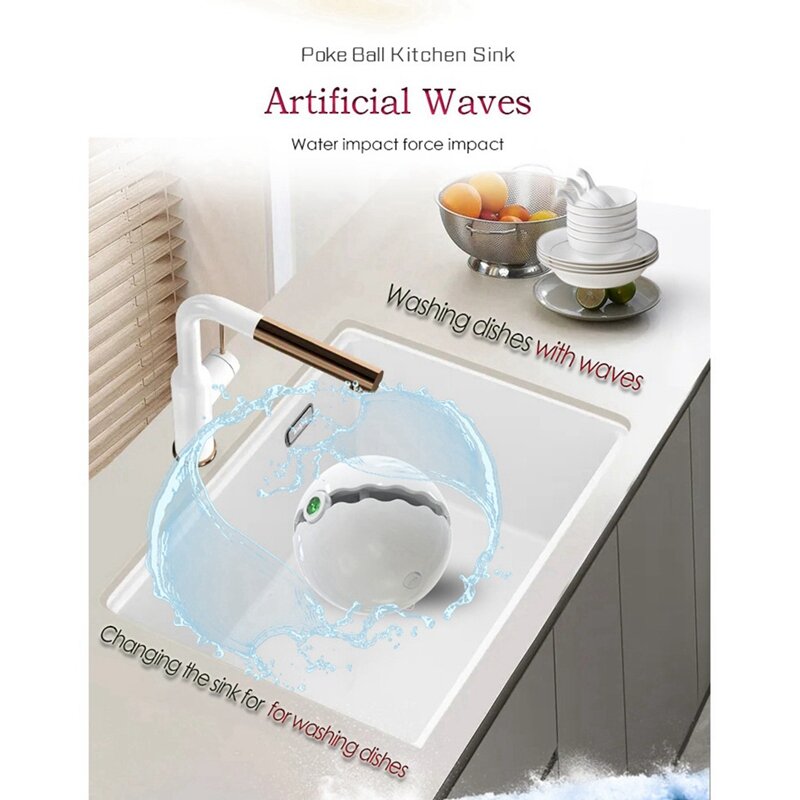 Mini lave-vaisselle électrique domestique aste, machine portable, évier de voyage à ultrasons, 18W
