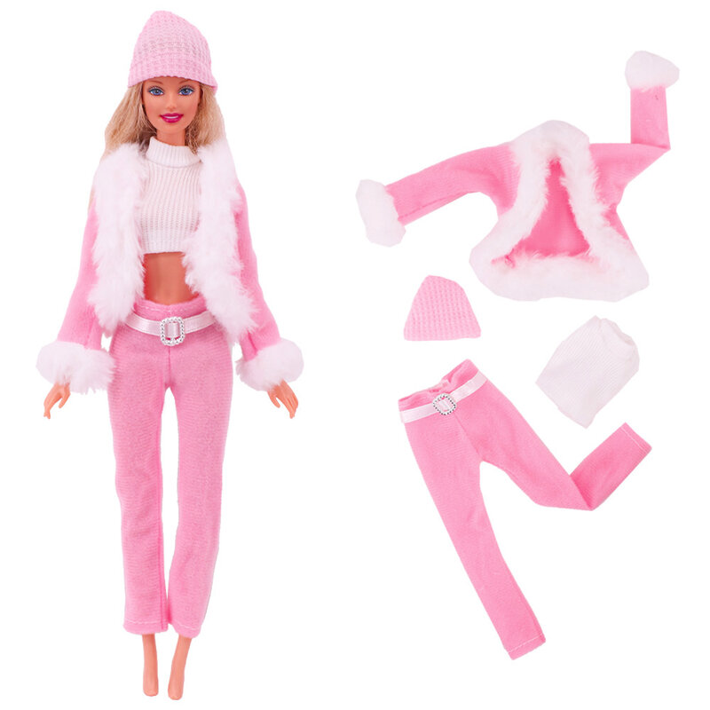 1 pz rosa Bjd abbigliamento per bambole, cappotto alla moda, pantaloni, vestito, per bambole Bjd da 30Cm e 11.8 pollici, regalo, accessori per bambole Bjd, articoli in miniatura