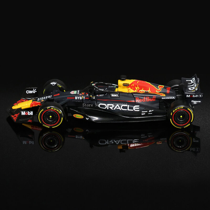 Bburago-F1 Modelo de carro Red Bull Racing, 1:43, RB19, 1 #, Verstappen 11 #, Perez, Pintura especial, Fórmula 1, Super Toy, Novo, 2023