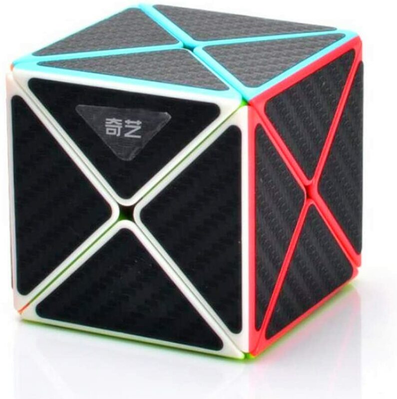 QiYi Dino Cube 3 x3 Magic Speed Cubo Qiyi X Cube Puzzle professionale senza adesivo Fidget Toys regali per bambini
