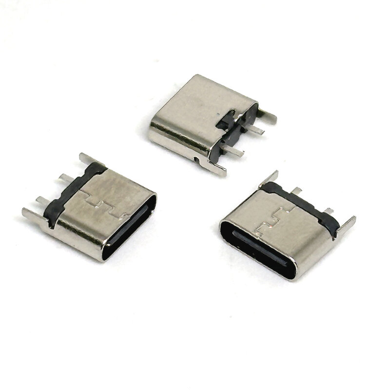 1-30pcs TYPE-C Micro USB SMT Connector Vertical plug-in board 2 Pin Jack Socket Female For MP3/4/5 Other Mobile Tabletels