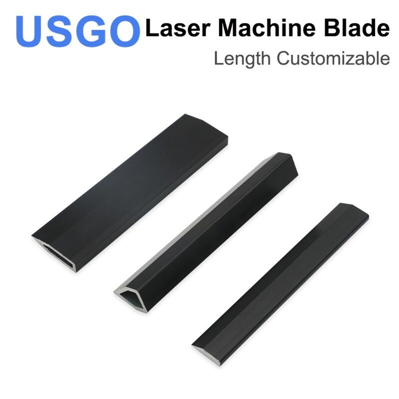 Cuchillos de hoja de aleación de aluminio de alta calidad para máquina de corte y grabado láser CO2, 8x35mm/16x25mm/5x20mm