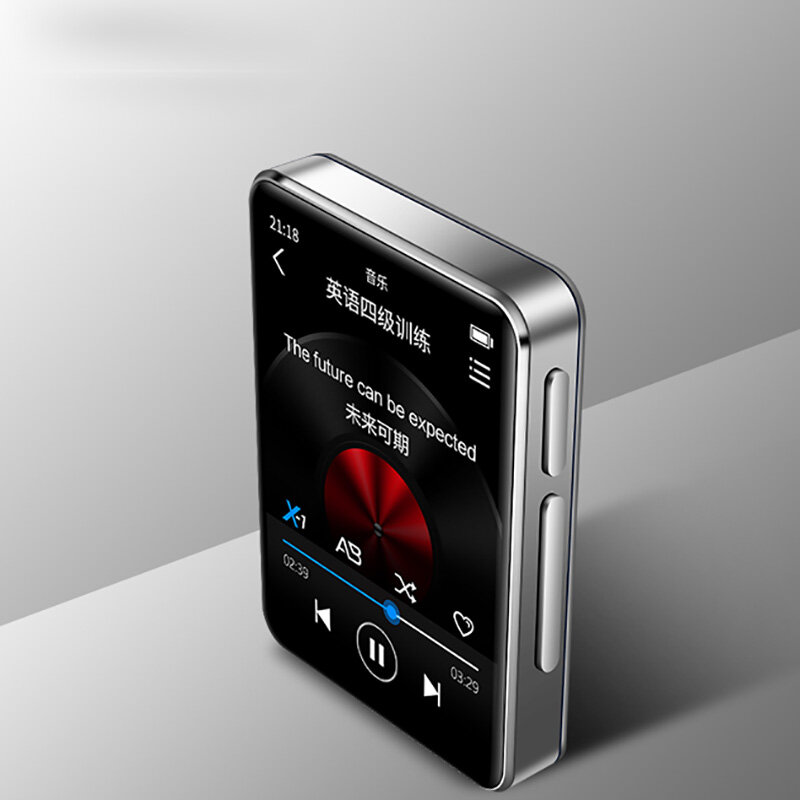 BENJIE X1 Pemutar MP4 Bluetooth Layar Sentuh 8GB 16GB Pemutar Musik dengan Radio FM Pemutar Video Pemutar E-book MP3 dengan Speaker