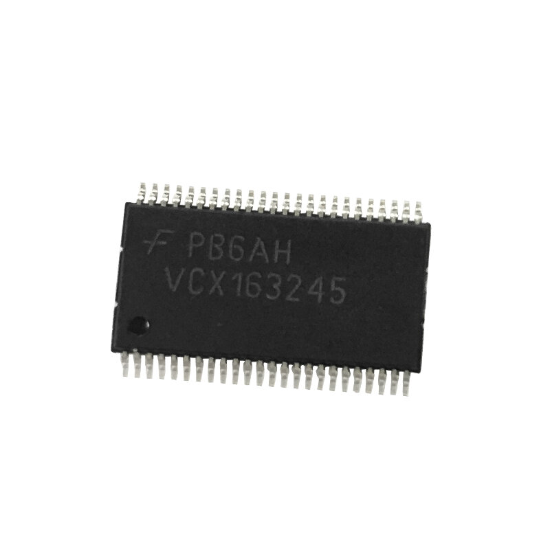 74VCX163245MTDX Bus Transcsec, ALVC/VCX/A Series, 2-Func, 8 bits, True Output, CMOS, PDSO48, 6.10 MM, MO-153ED, TSSOP-48