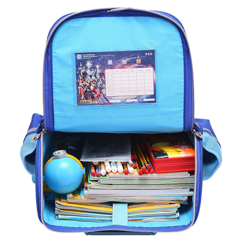 2024New Primary Schoolbag  Children School Bags Kids Backpack In  For Teenager Boys Waterproof Backpacks Ultraman School Bags