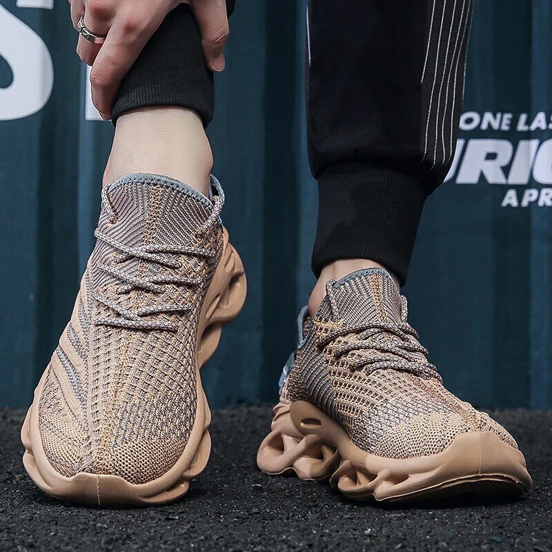 Scarpe da uomo scarpe da corsa per uomo aumentano comode scarpe sportive scarpe da ginnastica morbide per uomo Tennis Walking