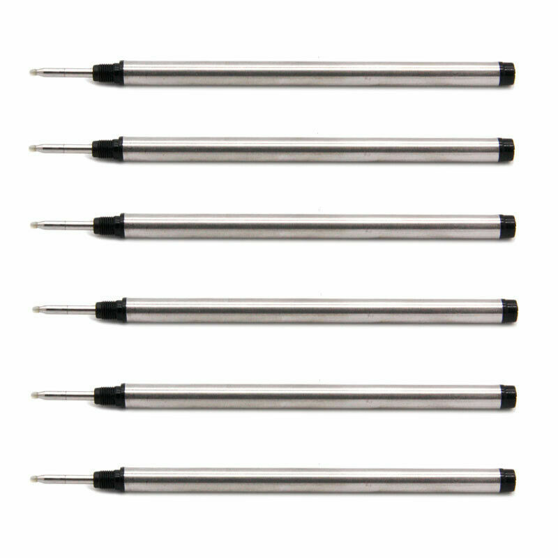 113mmx6mm 0.5 Tip Rollerball Pen Refills Ballpen Refills Fits For Mont Blanc German Ink M401 107878 P163 H-12 M506 M710 105159