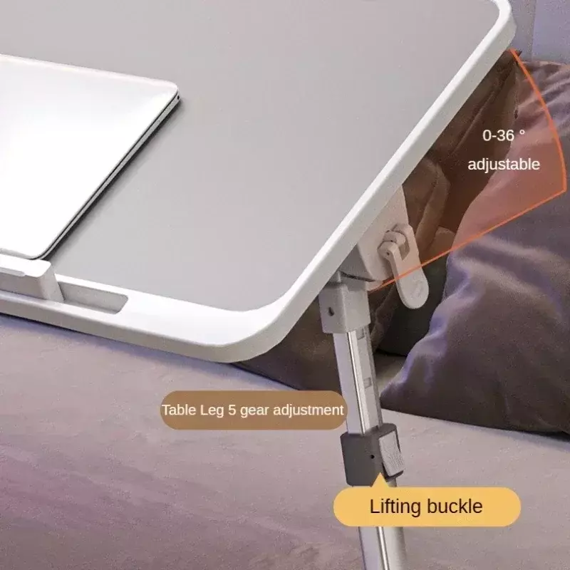 Складной подъемный столик для ноутбука с радиатором, регулируемая подставка, столик для завтрака, поднос с ящиком для работы и игр