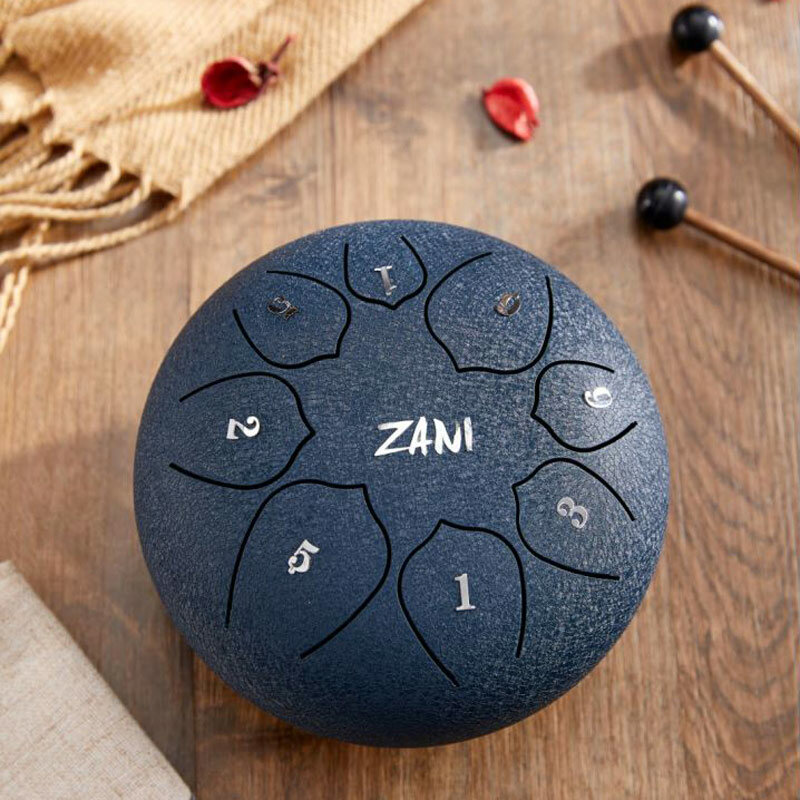 ethereal drum Steel Tongue Drum Percussion Instrument With Drum sticks Pad Accessories Can Produce A Clean Ethereal Sound