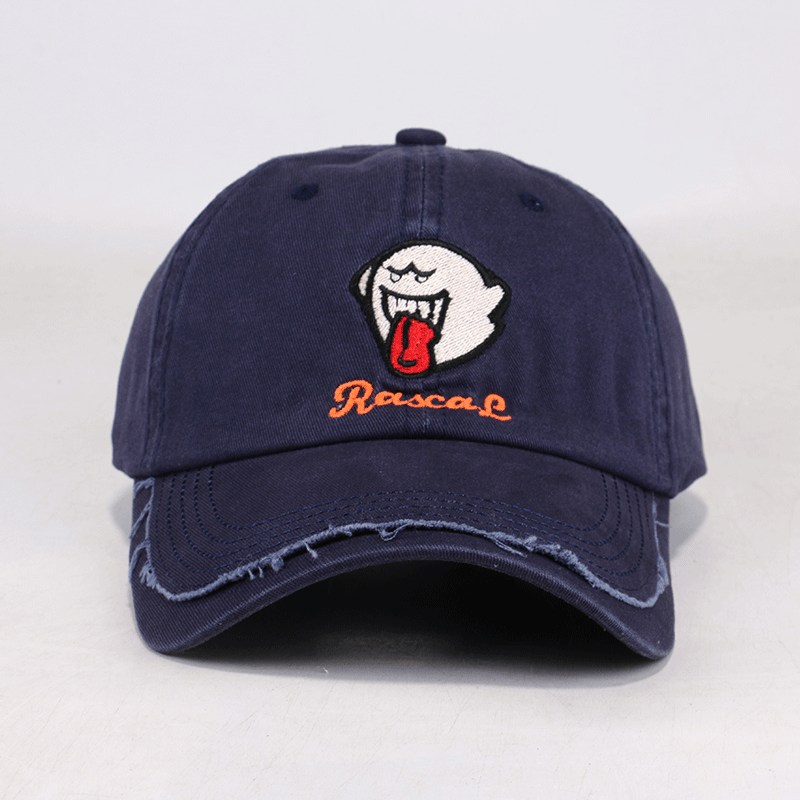 아빠 빈티지 워싱 스포츠 모자, 고민 UV 보호 모자, 유니섹스 스냅백 모자 바이저
