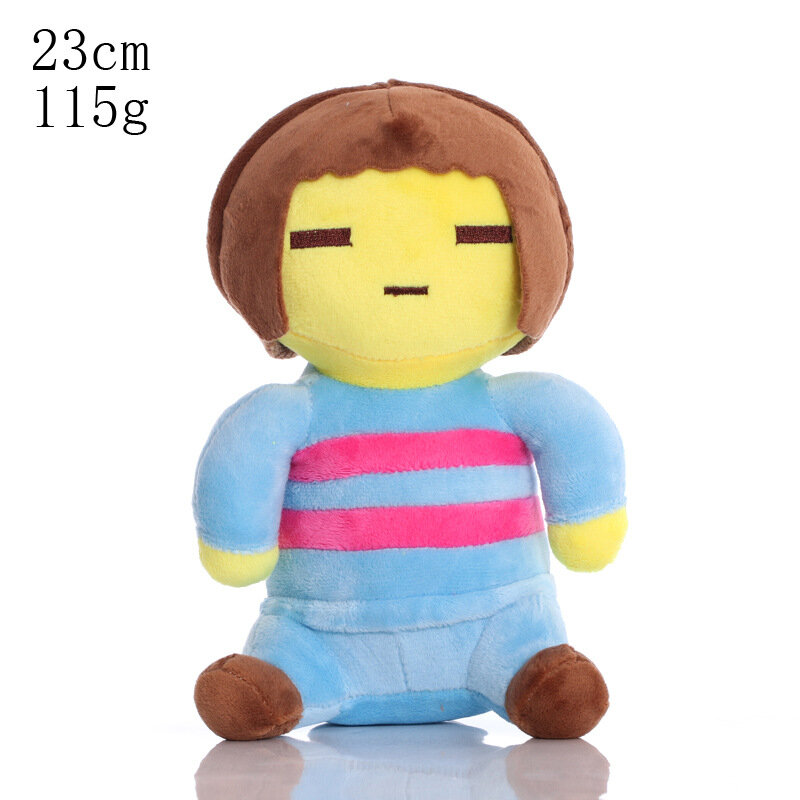 Kawaii 20cm Undertale Girls Chara & Frisk Plush Toys Undertale Stuffed Doll Soft Toy for Kids Children Christmas Gift Sofa Decor