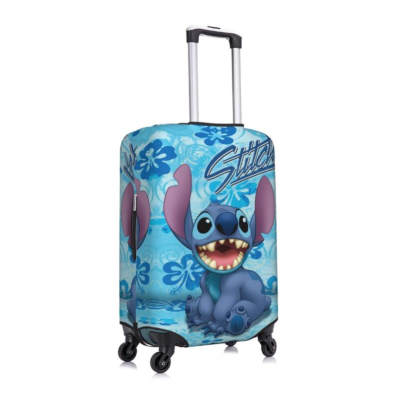Custom Stitch Bagage Cover Protector Schattige Reiskoffer Covers Voor 18-32 Inch