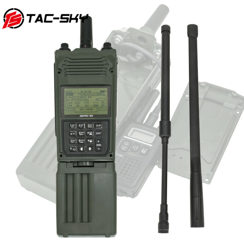 Ts TAC-SKY tático militar um/prc 163 harris caixa virtual embutido yaesu vértice plug para tático 6 pinos ptt adaptador militar