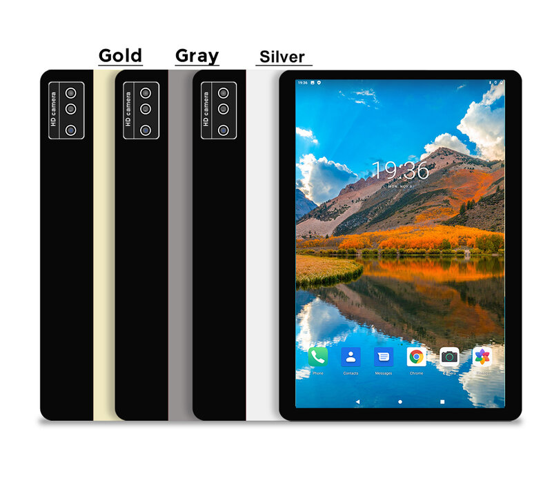 Tableta P30 con Firmware Global, Tablet con pantalla LCD de 10 pulgadas, 2,5 K, Octa Core, 8GB, 128GB, so Android 10,0, SIM Dual de 13MP, red 4G, WiFi 5G, GPS