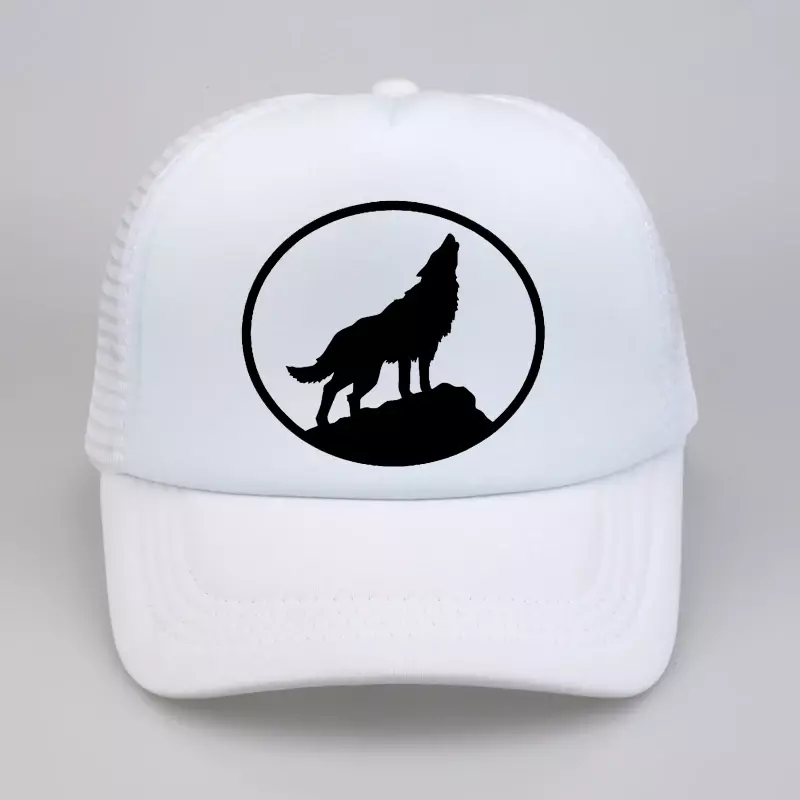 قبعة بيسبول قطنية للرجال والنساء ، قبعات سناباك هيب هوب ، قبعات الذئب العظمي ، قبعات سائقي الشاحنات ، الموضة