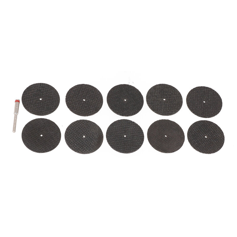 Disco de corte metalúrgico, amoladora de hojas de sierra, resina metálica, 1 (mm), 11 */juego, 32/38MM, Circular, negro, duradero